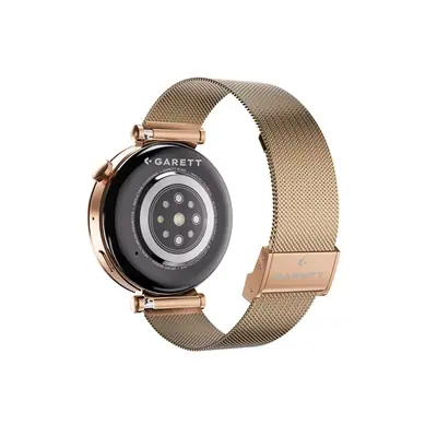 GARETT Női Okosóra - Rose Gold Mesh acél – 2. kép