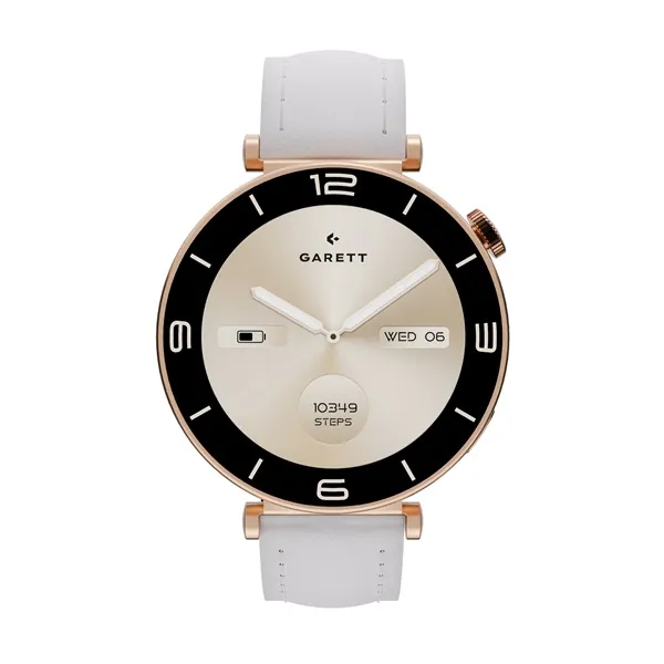 GARETT Női Okosóra - Rose Gold Tömör acél – 8. kép