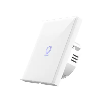 Woox Smart Jelzőfényes Fali Kapcsoló - R7063 (Zigbee 3.0, 800W, beltéri, fehér)