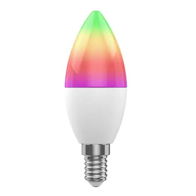 Woox Smart LED Izzó - R9075 (E14, 5W, 470lm, RGB+CCT, 2700–6500K, Wi-Fi, 30 000 óra élettartam) – 2. kép