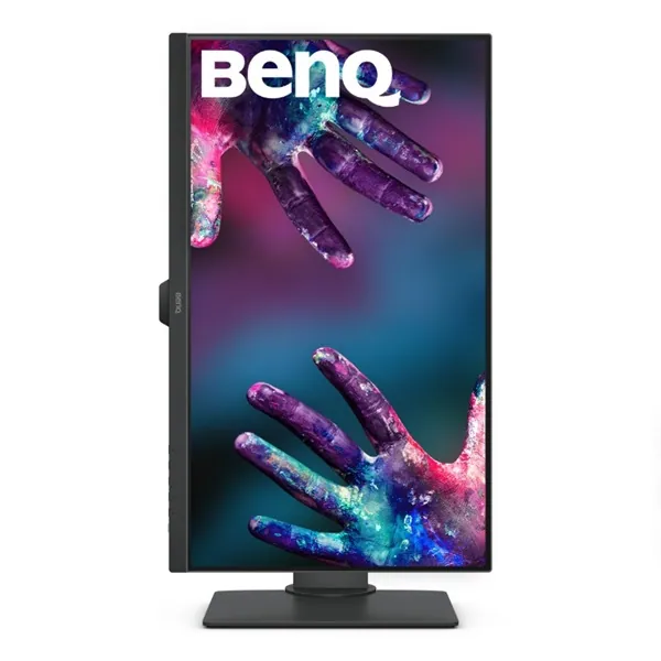 BenQ Monitor 27" - PD2705Q (IPS, 16:9, 2560x1440, 300cd/m2, 70Hz, DP, HDMI, USB-C, Speaker, m ag.áll., Pivot) – 3. kép
