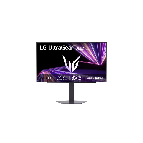 LG Monitor 27" Gamer - 27GX704A-B (OLED; 16:9; 2560x1440; 240Hz; 0,03ms; 275cd; HDMIx2; DP; G-Sync; Freesync, HDR, Pivot