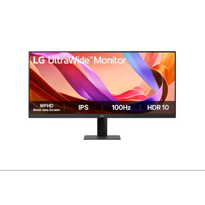 LG Monitor 29" - 29U511A-B (IPS; 21:9; 2560x1080; 5ms; 250cd; 100Hz, HDMI; DP; HDR10; sRGB99%)