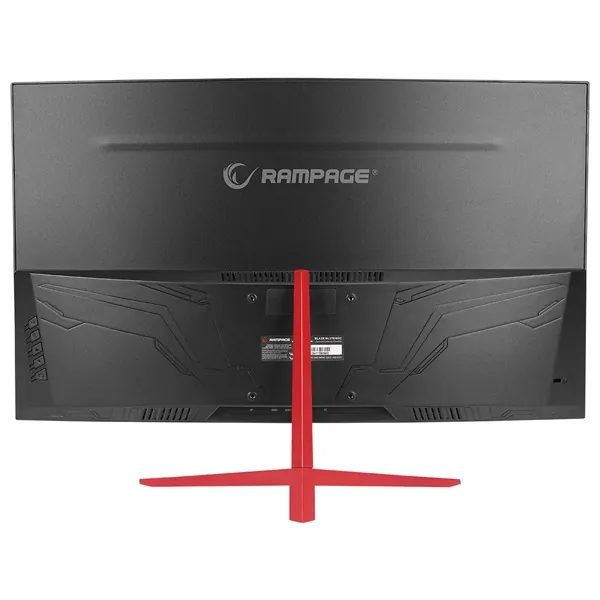 Rampage Monitor 27" - BLAZE BL27R165C (VA, 165Hz, 1ms, 16:9, 1920x1080, 220cd/m2, HDMI, DP, fekete, FreeSync, ívelt) – 4. kép