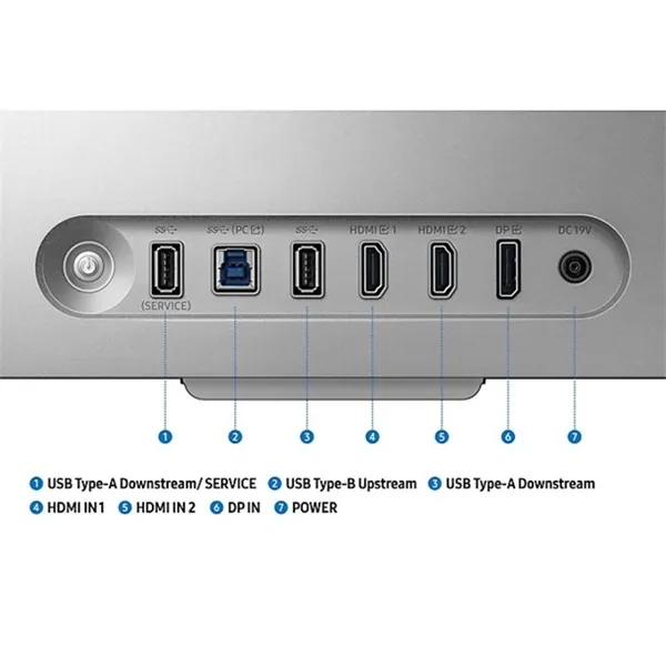 Samsung Monitor 27" - S27FG900XU (IPS, 3840x2160, 16:9, 4K, 165Hz, 350cd/m2, 1ms, Pivot) – 4. kép