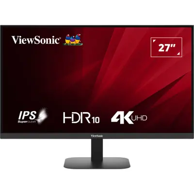 ViewSonic Monitor 27" - VA2708-4K-HD (IPS, UHD, 4ms, 250cd/m2, HDMI, DP, VESA) – 2. kép