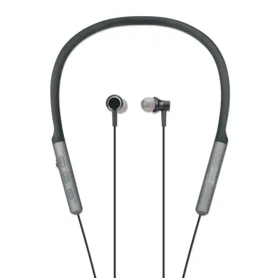 Manhattan Fülhallgató - Bluetooth 5.0 + EDR vezetéknélküli, mikrofon, hangerőszabályzó, neckband, Fekete – 2. kép