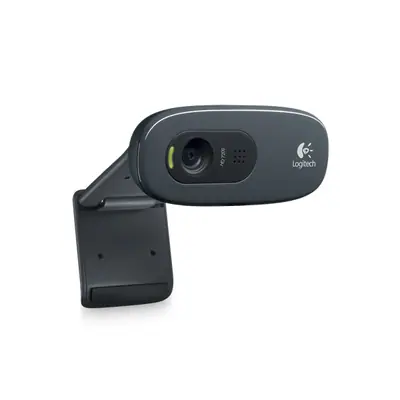 Logitech C270 Webkamera Black