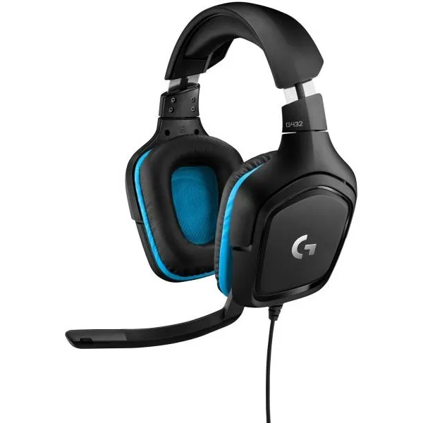 Logitech G432 7.1 Gamer Headset Black