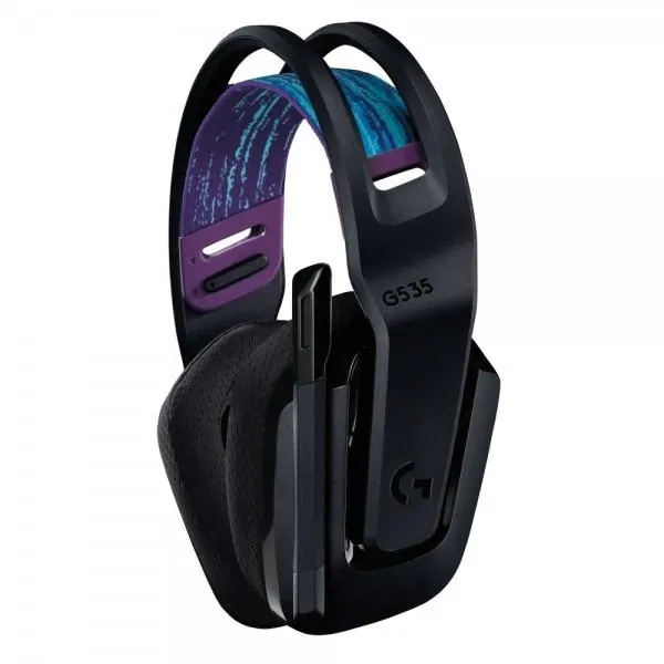 Logitech Fejhallgató - G535 (Vezeték nélküli, Bluetooth, hangerőszabályzó, fekete)