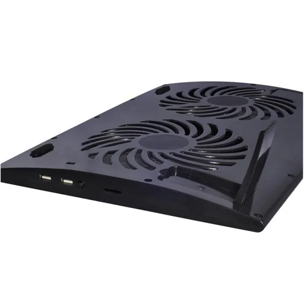 Advance Notebook Hűtőpad 19"-ig - AIRSTREAM 19 (Max.: 19", 2x150mm, 1000rpm, 1xUSB2.0, fekete) – 5. kép