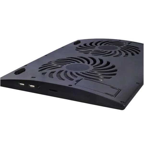 Advance Notebook Hűtőpad 19"-ig - AIRSTREAM 19 (Max.: 19", 2x150mm, 1000rpm, 1xUSB2.0, fekete) – 6. kép