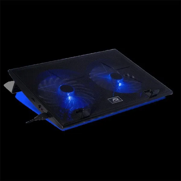 Advance Notebook Hűtőpad 19"-ig - AIRSTREAM 19 (Max.: 19", 2x150mm, 1000rpm, 1xUSB2.0, fekete) – 7. kép