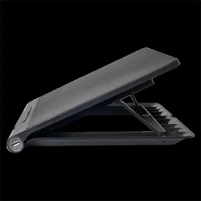 Advance Notebook Hűtőpad 18"-ig - AIRSTREAM 18 (Max.: 18", 6x80mm, 2000rpm, 1xUSB2.0, fekete) – 2. kép