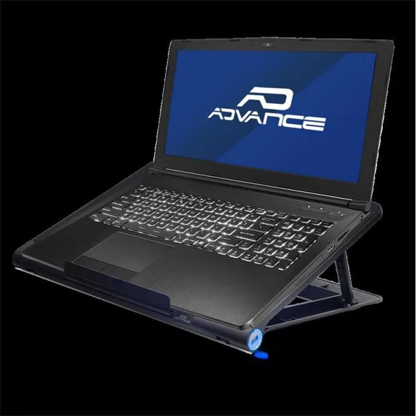 Advance Notebook Hűtőpad 18"-ig - AIRSTREAM 18 (Max.: 18", 6x80mm, 2000rpm, 1xUSB2.0, fekete) – 5. kép