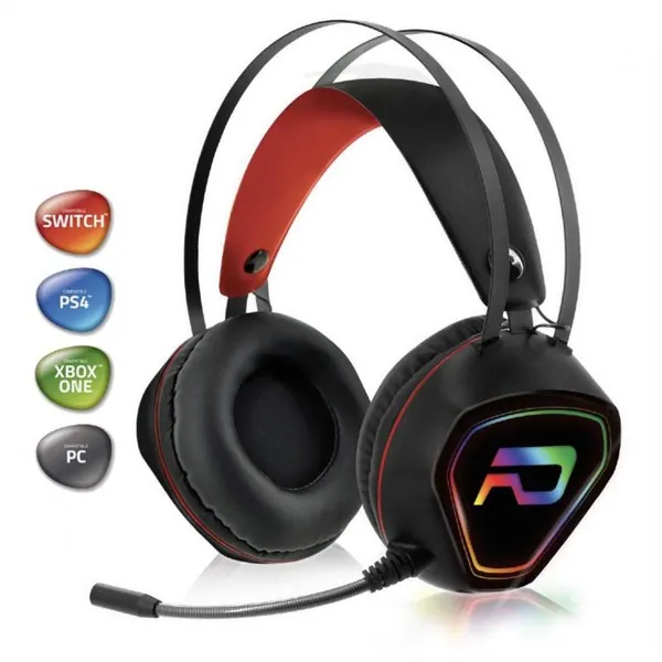 Advance Fejhallgató - GTA 230 (Multiplatform, 1,9m kábel, RGB, fekete) – 2. kép