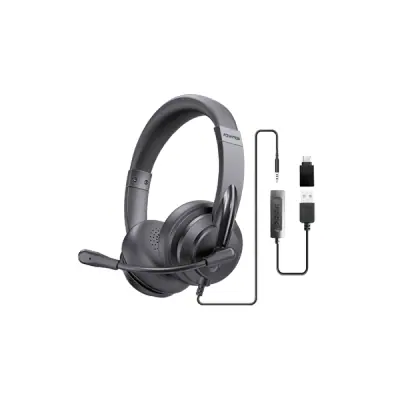 Advance Fejhallgató - SMARTPHONICS 650 (USB/Jack, 1,2m kábel, fekete)