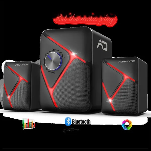 Advance Hangszóró - SOUNDPHONIC RGB 11W RMS BLUETOOTH (2.1, Bluetooth/3,5mm Jack, RGB, fekete) – 3. kép
