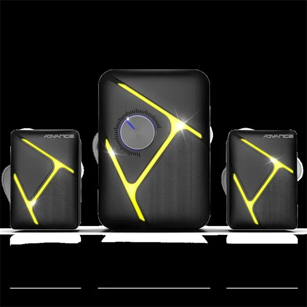 Advance Hangszóró - SOUNDPHONIC RGB 11W RMS BLUETOOTH (2.1, Bluetooth/3,5mm Jack, RGB, fekete) – 4. kép