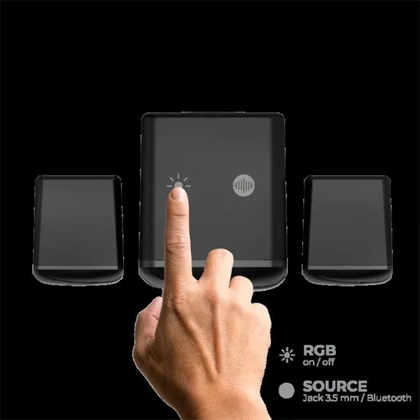 Advance Hangszóró - SOUNDPHONIC RGB 11W RMS BLUETOOTH (2.1, Bluetooth/3,5mm Jack, RGB, fekete) – 8. kép
