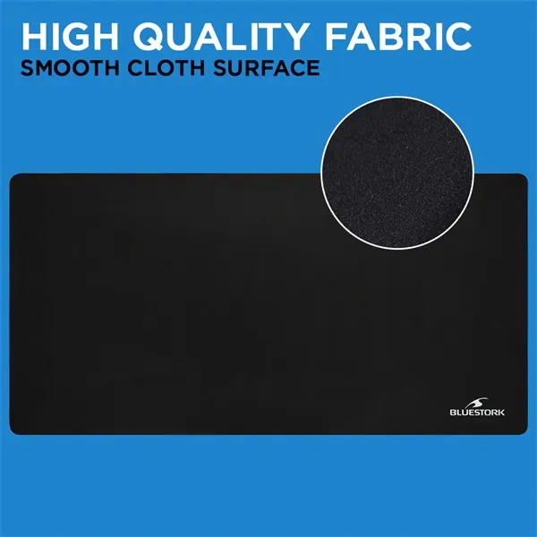 Bluestork Egérpad - BS-PAD-XXL (900x450x2mm, fekete) – 3. kép