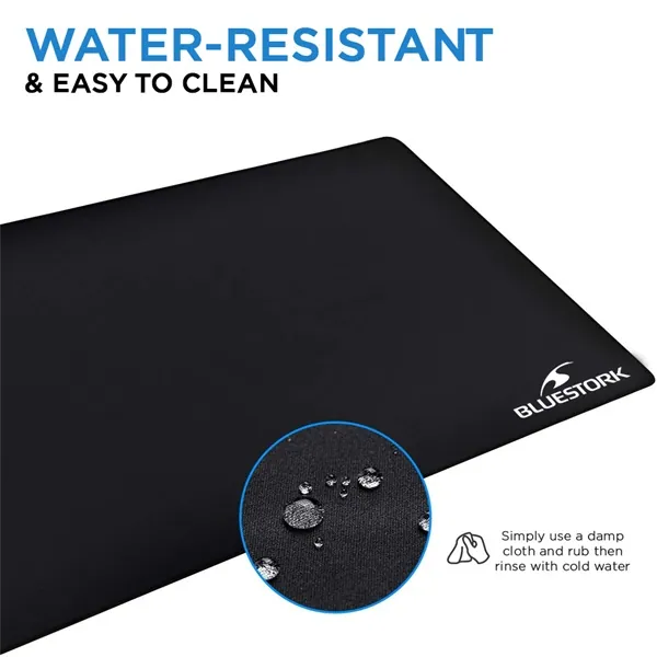 Bluestork Egérpad - BS-PAD-XXL (900x450x2mm, fekete) – 6. kép