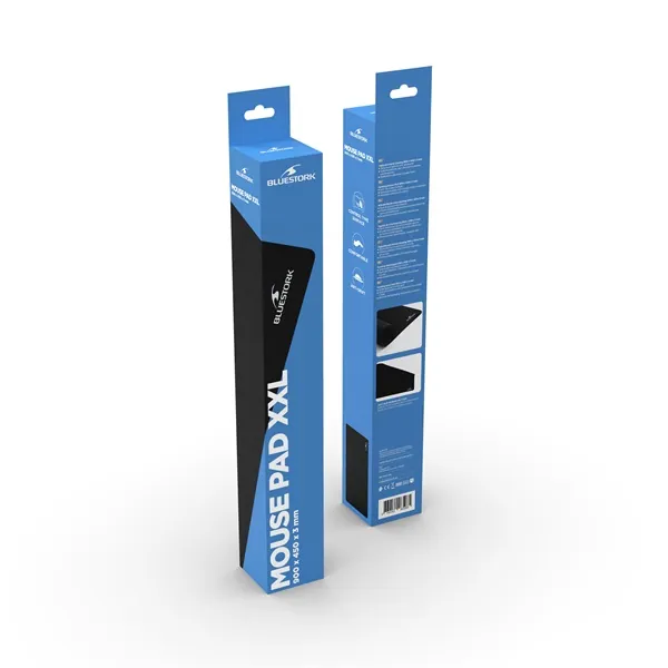 Bluestork Egérpad - BS-PAD-XXL (900x450x2mm, fekete) – 8. kép