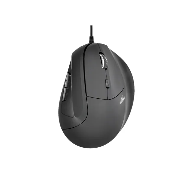 Bluestork Egér - M-W-ERGO (Ergonomic, 2.4G, 7200 DPI, optikai, fekete)