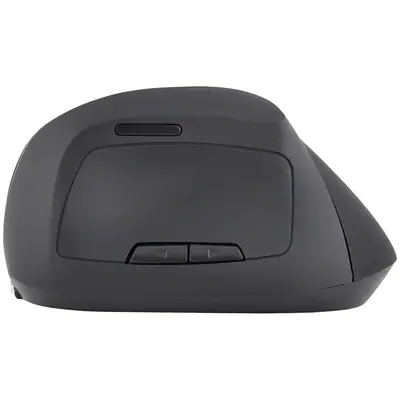 Bluestork Vezeték nélküli Egér - M-WL-ERGO-BK (Ergonomic, Rechargeable, 2.4G, 2400 DPI, optikai, fekete) – 2. kép