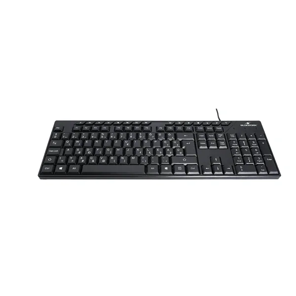 Bluestork Billentyűzet/Egér Kit - 2 in 1 PACK-MEDIA-OFF/HU (Multimédia bill, 1600 DPI egér, USB-A, fekete, magyar) – 7. kép
