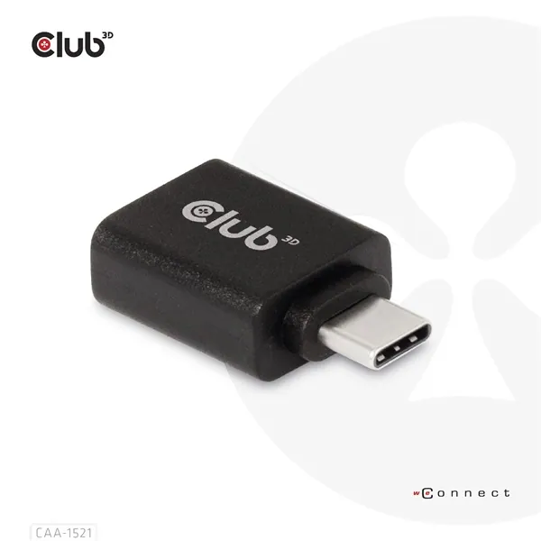 Club 3D Átalakító - CAA-1521 (3.1 USB-C Gen 1 to 3.1 USB-A Gen1) – 6. kép