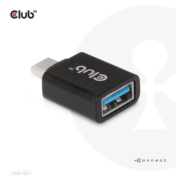 Club 3D Átalakító - CAA-1521 (3.1 USB-C Gen 1 to 3.1 USB-A Gen1) – 7. kép