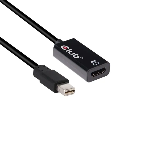 Club 3D Átalakító - CAC-1180 (Mini DisplayPort 1.4 to HDMI 2.0, 4K60Hz, HDR, 3D, 16bpc) – 3. kép