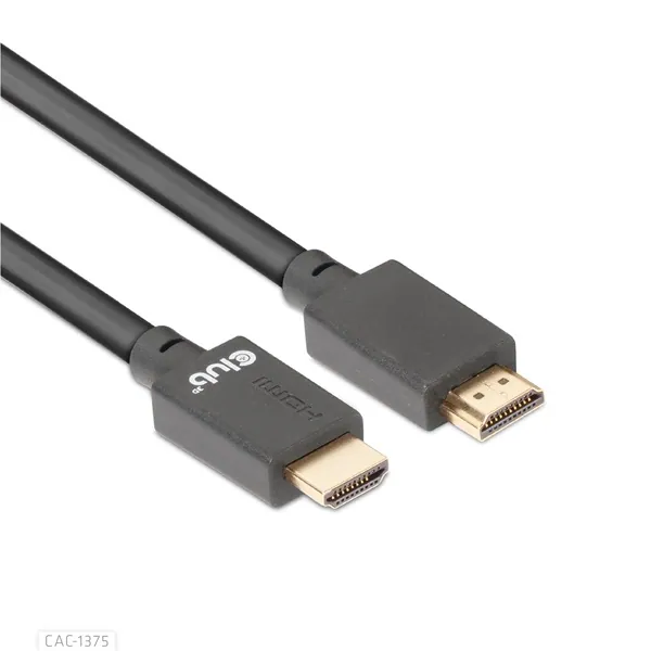 Club 3D Kábel - CAC-1375 (HDMI 2.1 Ultra High Speed, M/M, 4K120Hz, 8K60Hz, 48Gbps, 5m, VRR,QMS,QFT,eARC,HDR) – 3. kép