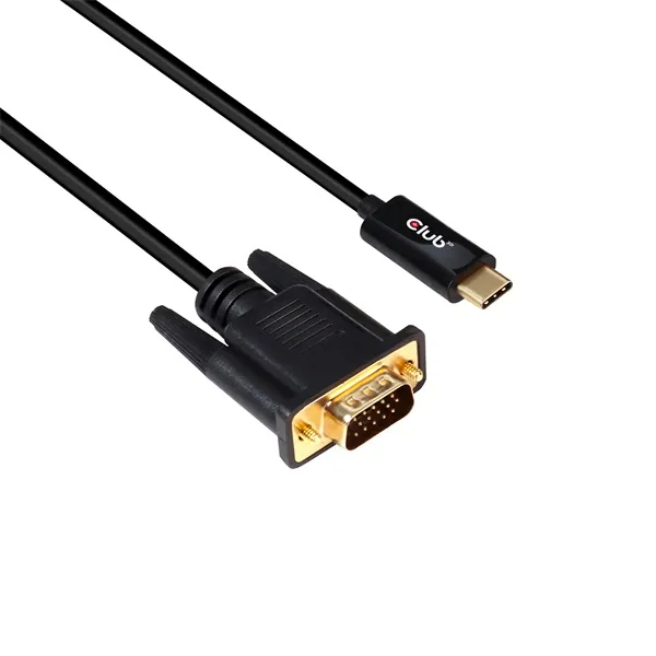 Club 3D Kábel - CAC-1512 (USB-C Gen 1 to VGA, 5m) – 3. kép