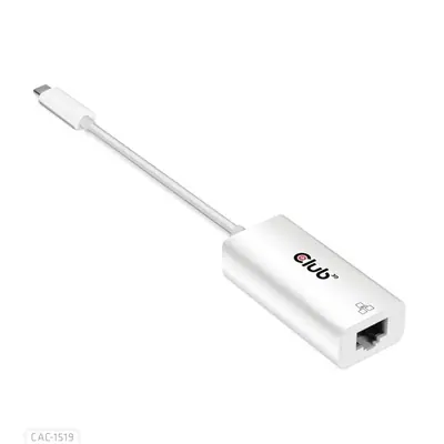 Club 3D Átalakító - CAC-1519 (3.2 USB-C Gen 1 to RJ45 1GB Ethernet, aktív)