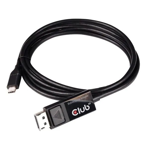 Club 3D Kábel - CAC-1557 (USB-C to DisplayPort 1.4, HDR, 1,8m, 8K60Hz)