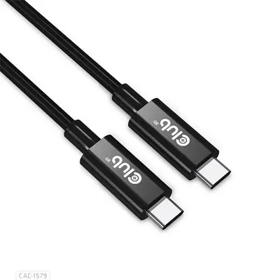 Club 3D Kábel - CAC-1579 (USB4 USB-C Gen 3x2, Bi-directional, 8K60Hz, 40Gbps, 240W PD, EPR, M/M, 3m) – 2. kép