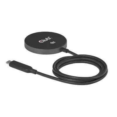 Club 3D Vezeték nélküli töltő - CAC-3027 (Qi2 25W Wireless, 1m, fekete) – 2. kép