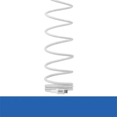 Club 3D Kábel - CAC-3032 (USB-C, Mágneses, PD3.1, 240W, 20Gbps, fehér, M/M, 2m) – 2. kép