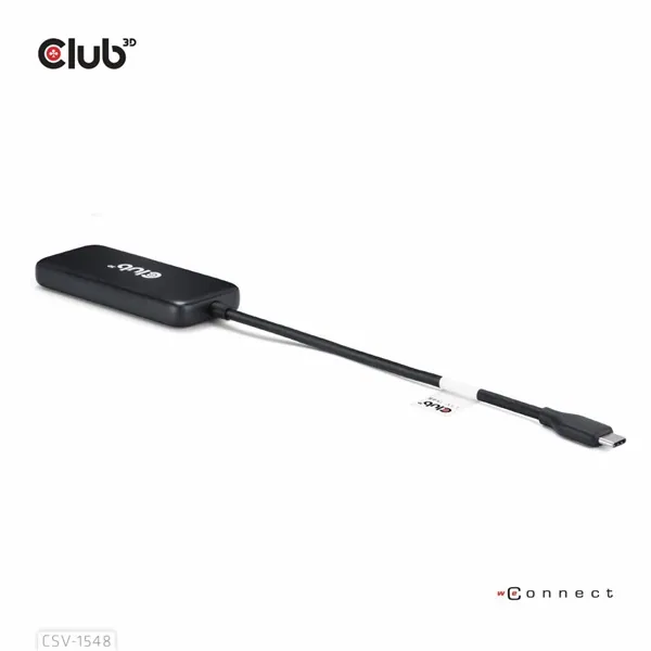 Club 3D USB Hub - CSV-1548 (USB-C Gen 2 to 4xUSB-C PD 3.0, 10 Gbps) – 5. kép