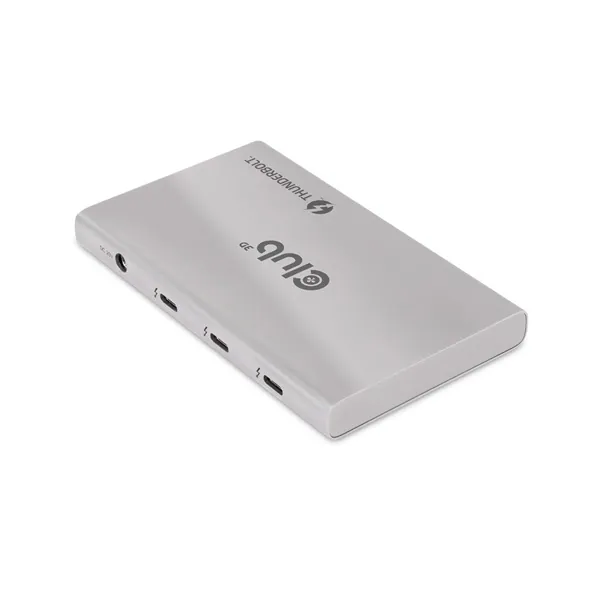 Club 3D USB Hub - CSV-1580 (Thunderbolt 4 to 3x Thunderbolt 4, 1x USB Gen2 Type-A, 100W DC, Max. 10Gbps) – 3. kép