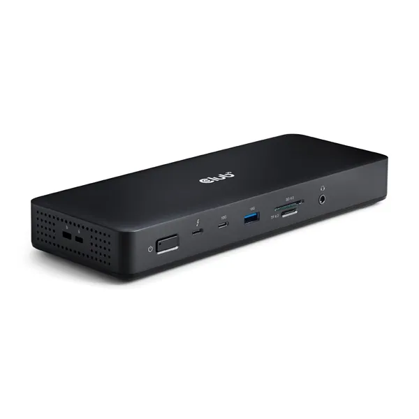 Club 3D Notebook Dokkoló - CSV-1583 (140W, 2xThunderbolt 4, 3xDP, 2xHDMI, USB-C, 3xUSB-A, SD, TF, RJ45, 3,5 Jack, DC) – 5. kép