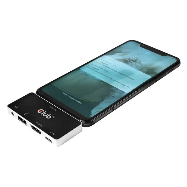 Club 3D USB Hub - CSV-1591 (3.1 USB-C Gen 1 to HDMI, 2.0 USB-A, USB-C 100W, 3,5 Jack, 4k60Hz) – 8. kép