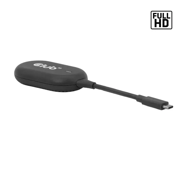Club 3D Átalakító - CSV-2570 (USB-C to HDMI vezeték nélkül, 25m hatótáv, FHD 60Hz, Alt Mode, HDCP 1.4 & 2.2) – 7. kép