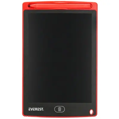 Everest Grafikus tábla - EV-DY100 Red (125x175mm, 8,5 inch, toll, LCD) – 2. kép