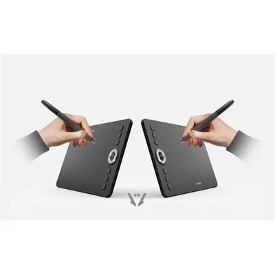 XP-PEN Grafikus tábla - Deco 02 (10"x5,63", 5080 LPI, PS 8192, 266 RPS, 6 gomb, USB-C) – 2. kép