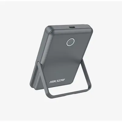 Hikvision HIKSEMI Akkubank - 5000mAh W050 Vezetéknéküli PowerBank (Type-C, Output 15W) Szürke – 2. kép