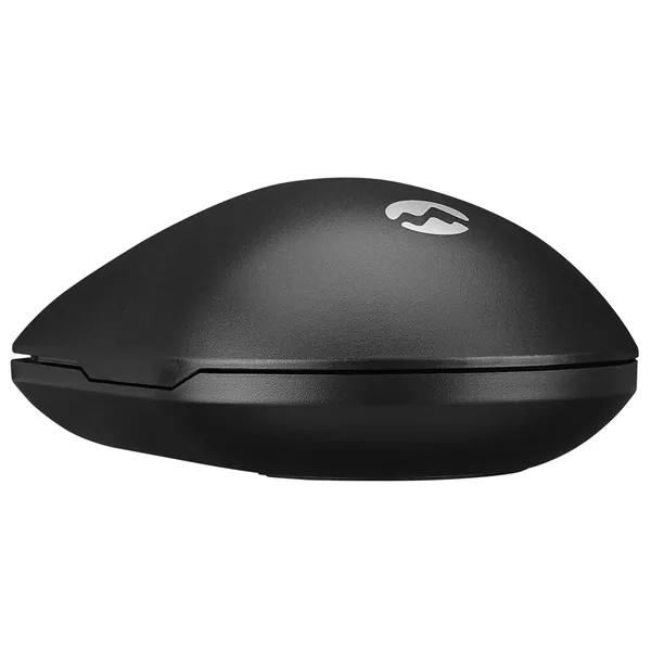 Everest Vezeték nélküli Egér - SMW-399 Black Rechargeable Super Quiet (1600 DPI, 3 gomb, optikai, fekete) – 5. kép