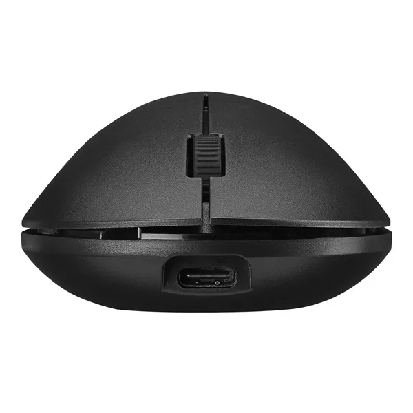Everest Vezeték nélküli Egér - SMW-399 Black Rechargeable Super Quiet (1600 DPI, 3 gomb, optikai, fekete) – 8. kép